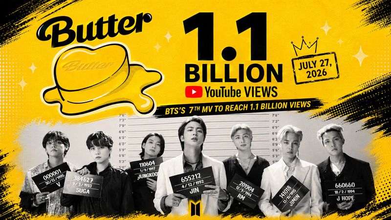 BTS’s ‘Butter’ reaches 1.1 billion YouTube views, but why ARMY keeps returning may be simpler than expected
