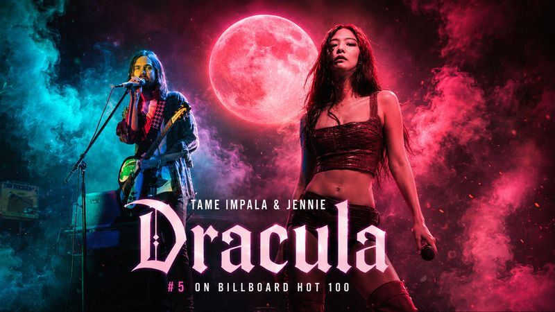Jennie and Tame Impala's Dracula hits No. 5 on the Billboard Hot 100, and this record has Blinks asking what comes next