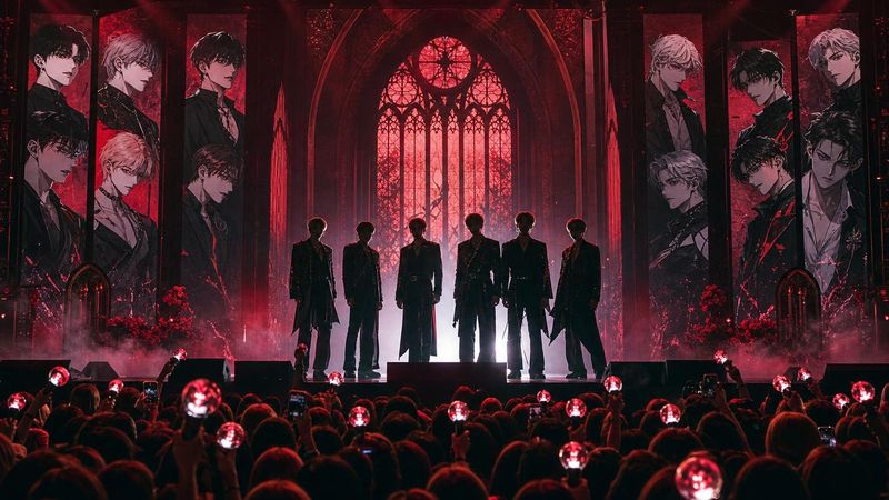 ENHYPEN brought DARK MOON to San Diego Comic-Con, putting K-pop lore on a new kind of stage