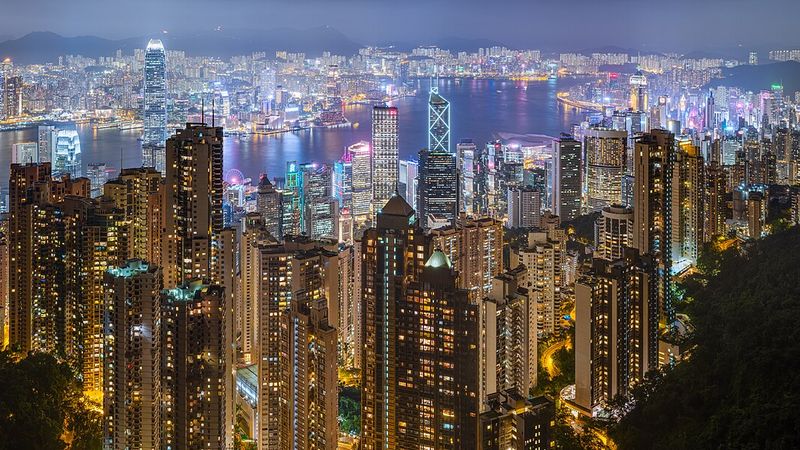 Victoria Harbour, Hong Kong