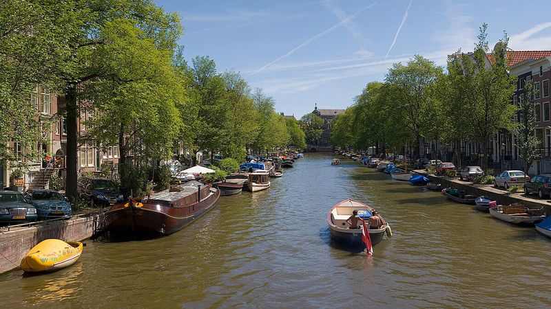 Canal houses in Amsterdam