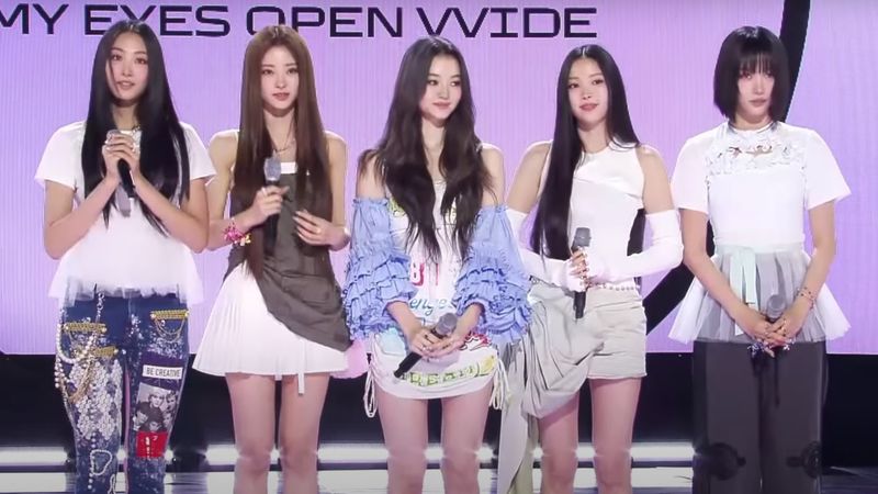 MEOVV at the My Eyes Open VVide showcase, May 12, 2025