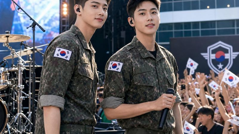 NCT’s Doyoung and Kim Young Dae just shared this army band moment, and fans are rethinking NCT and drama futures