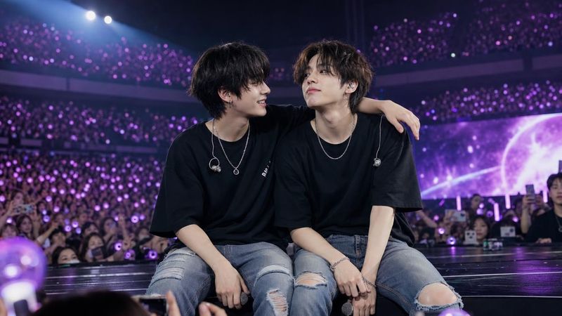 This BTS tour moment between Jungkook and Jimin has dating rumors and ARMY fancam theories in overdrive again
