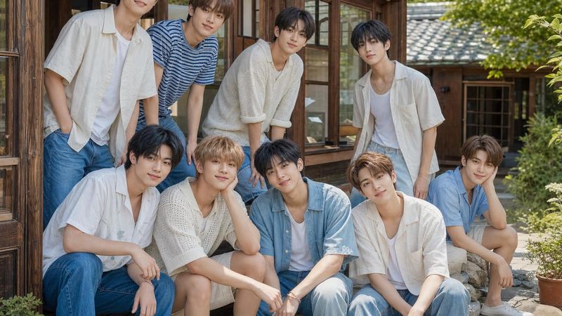 This cozy house concept in ZEROBASEONE's Kaiki LOVE Japanese comeback poster has fans wondering about the music