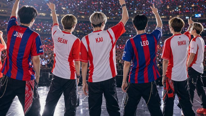 This jersey twist in BTS concert outfits is quickly becoming ARMY's next big fandom fashion trend