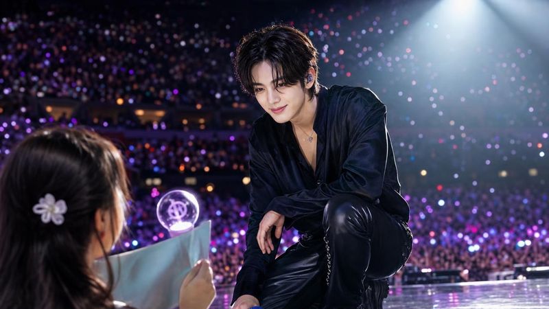 Why BTS V’s surprise “Marry Me” kneel has ARMY debating his new romantic fan service era this tour