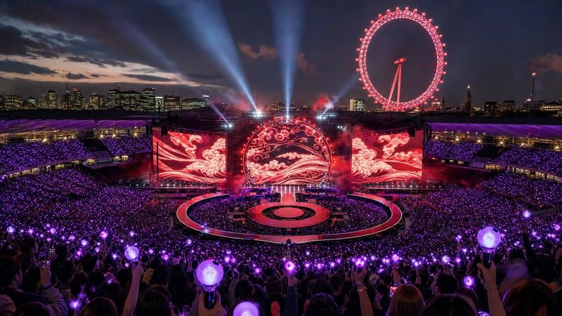 How BTS turned London into an ARMY destination during ARIRANG, from Tottenham’s record crowd to The City